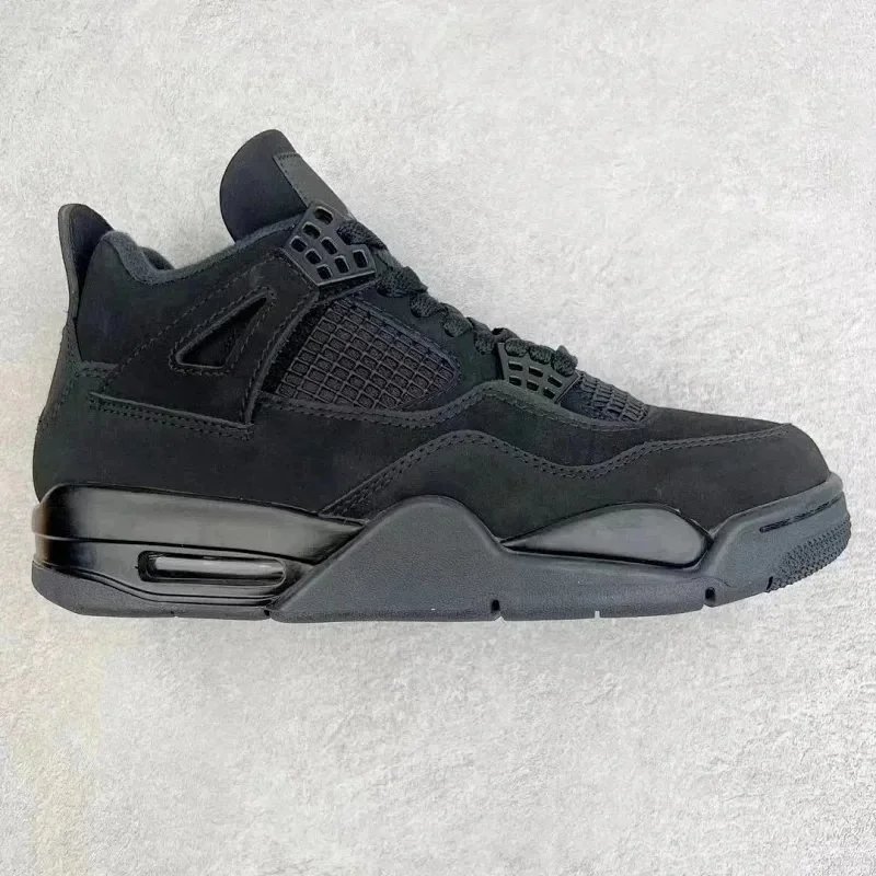 Nike Air Jordan 4 University Blue Speckled Suede Sneakers