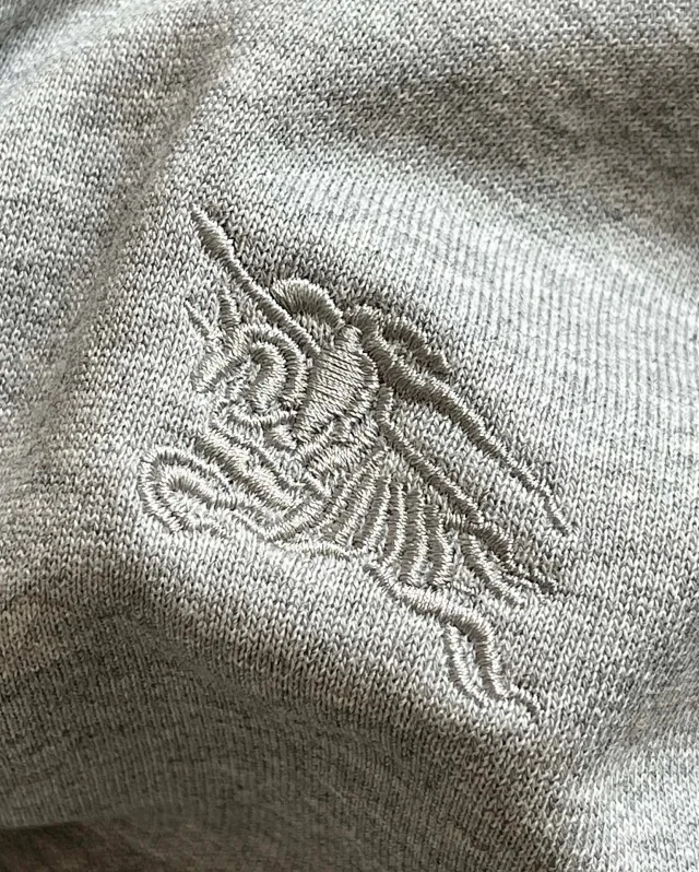 Burberry Hooded sweatshirts with logo patch or embroidered equestrian motif product detail image 11