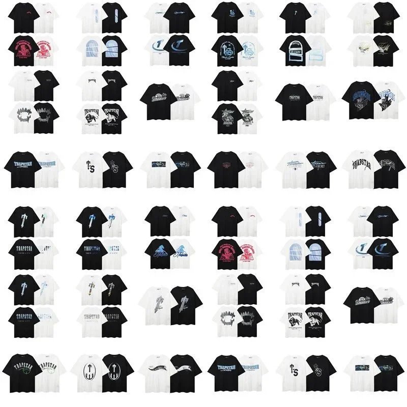 Trapstar Graphic Print Black White Streetwear T-Shirt