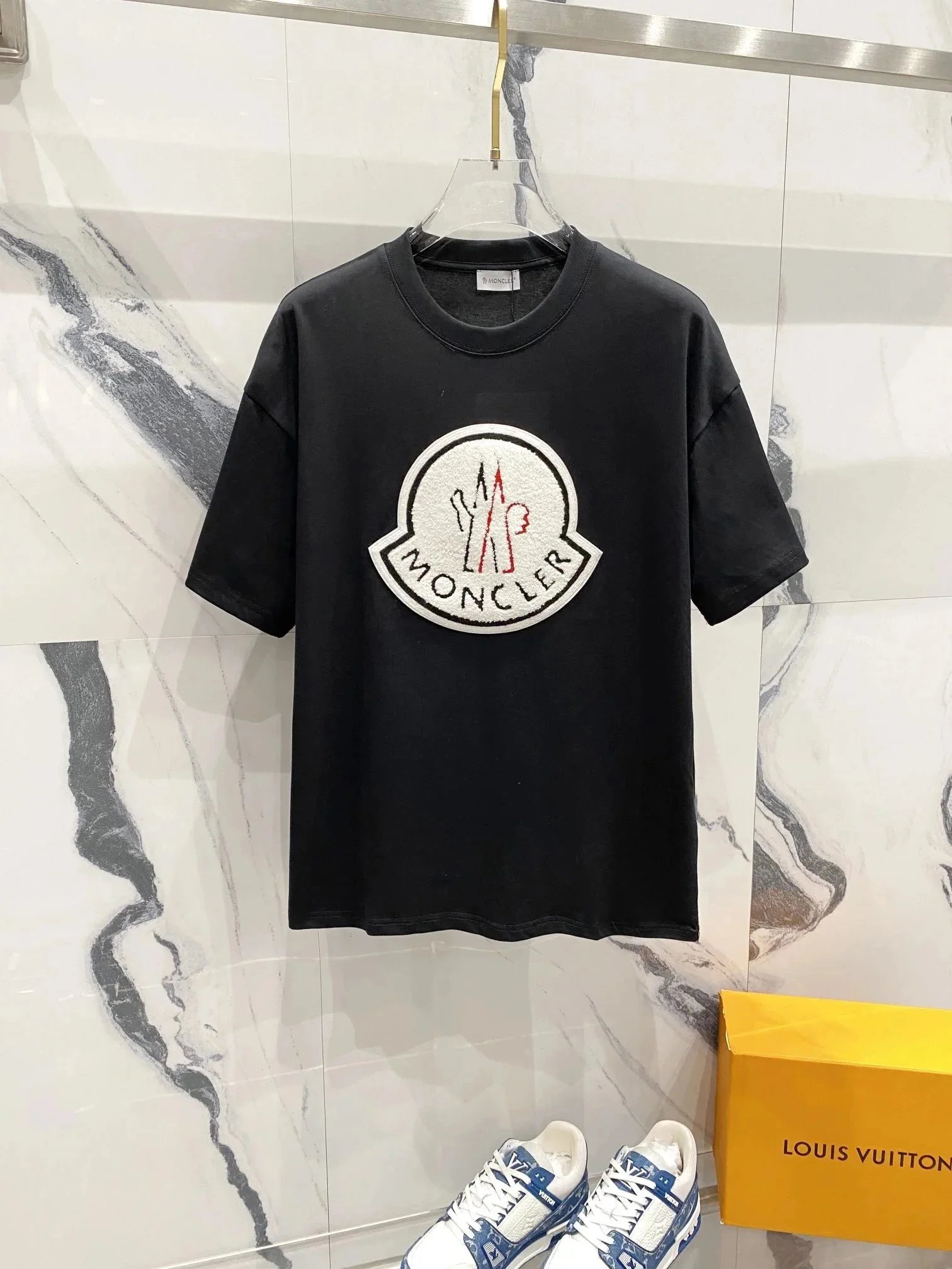 Moncler T-Shirts Logo Graphic — 18