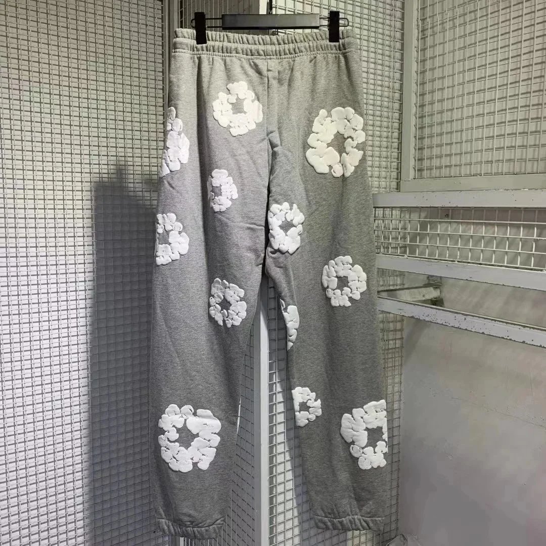 Floral Print Hooded Sweatshirt Set Multicolor Casual Tracksuit