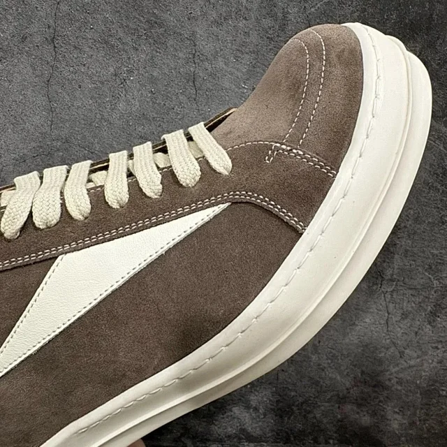 Unbranded Sneakers Low-Top Suede with Contrast Side Panel product detail image 15