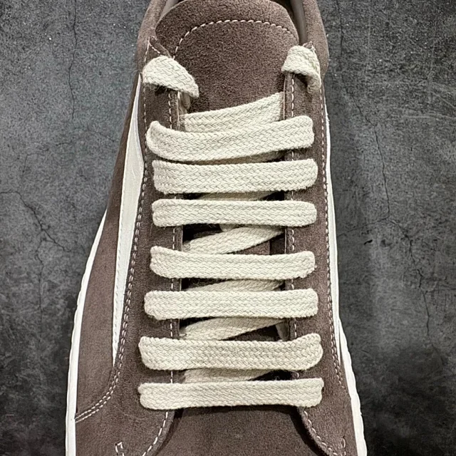 Unbranded Sneakers Low-Top Suede with Contrast Side Panel product detail image 23