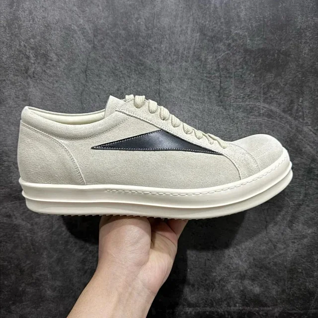 Unbranded Sneakers Low-Top Suede with Contrast Side Panel product detail image 28