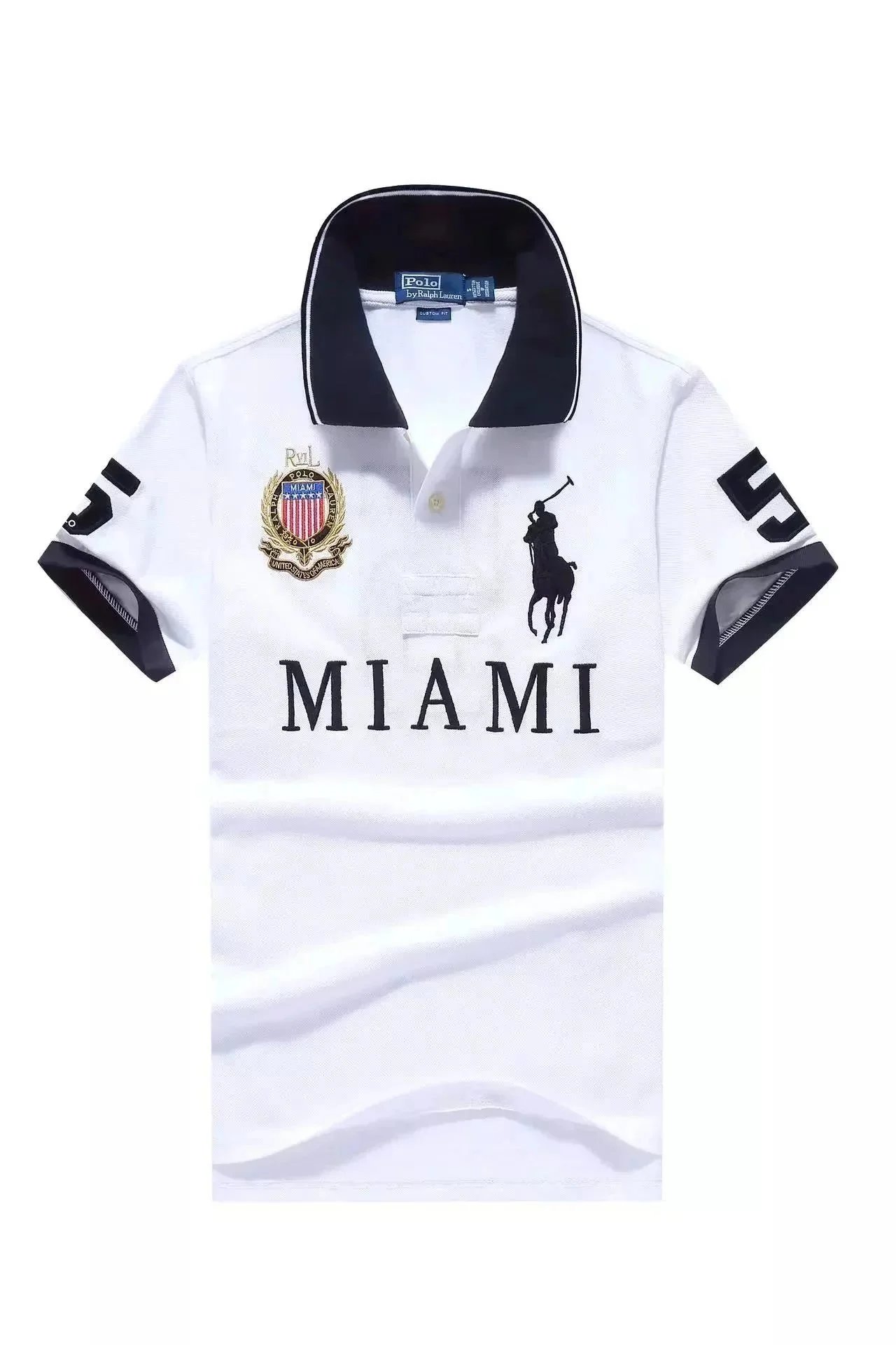 Polo Ralph Lauren Milan Green Embroidered Polo Shirt