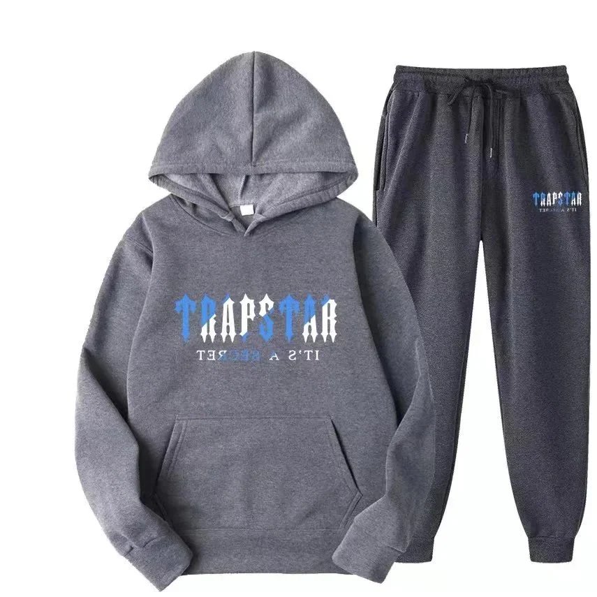 Trapstar Hoodie and Joggers Set Multicolor Streetwear