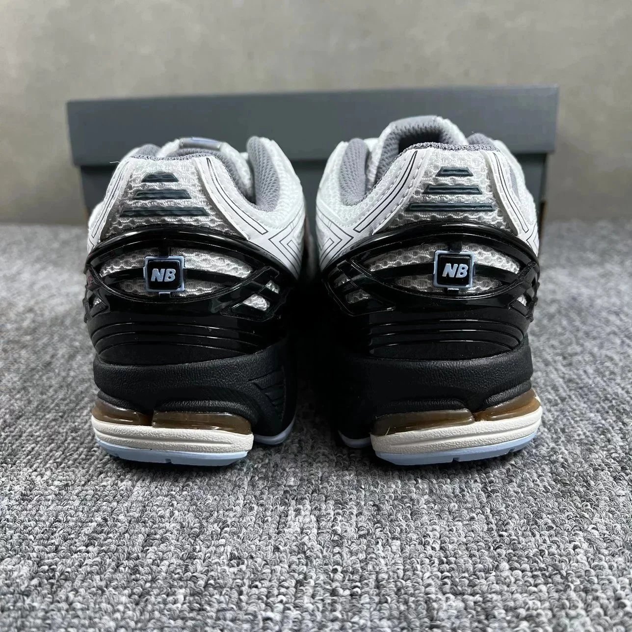 New Balance 1906R Silver Blue Mesh Running Sneakers