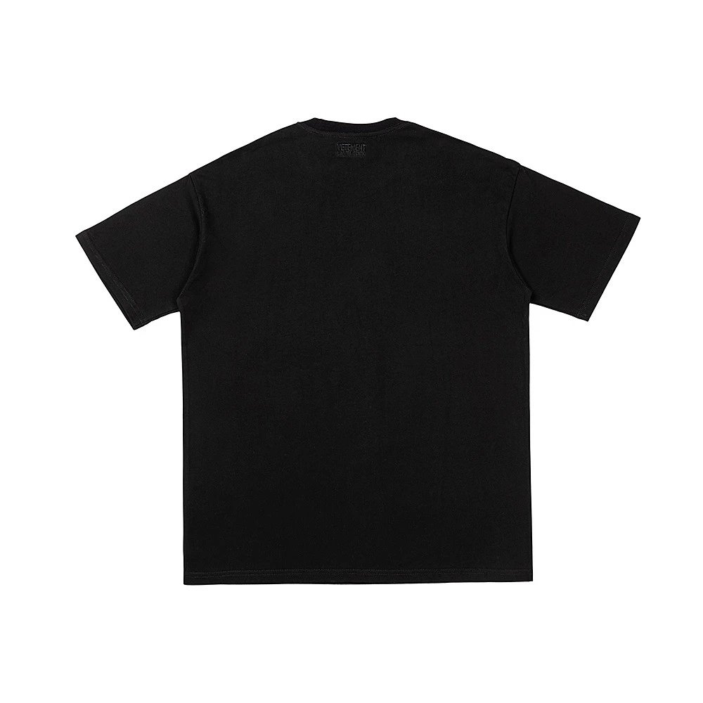 Vetement Logo Black Graphic T-Shirt