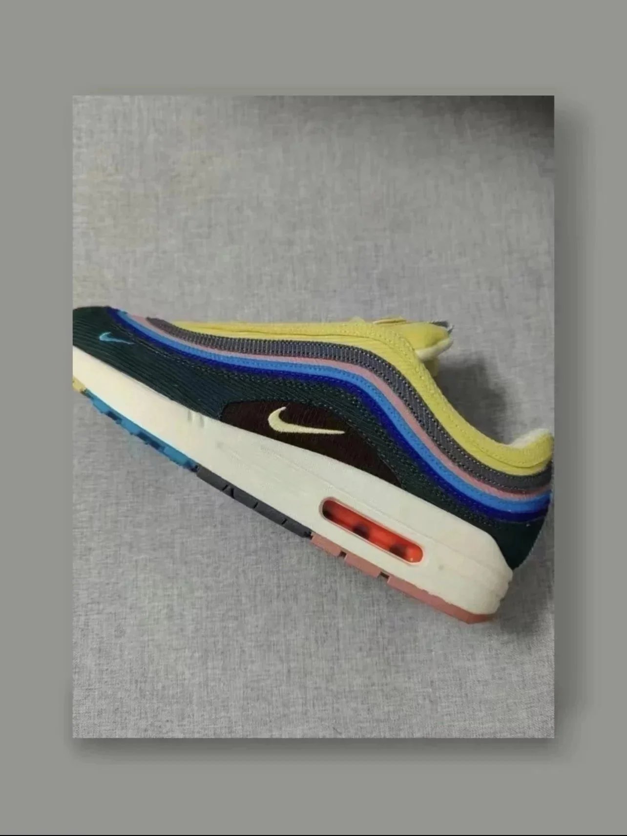 Nike Air Max 1/97 Multicolor Layered Casual Sneakers