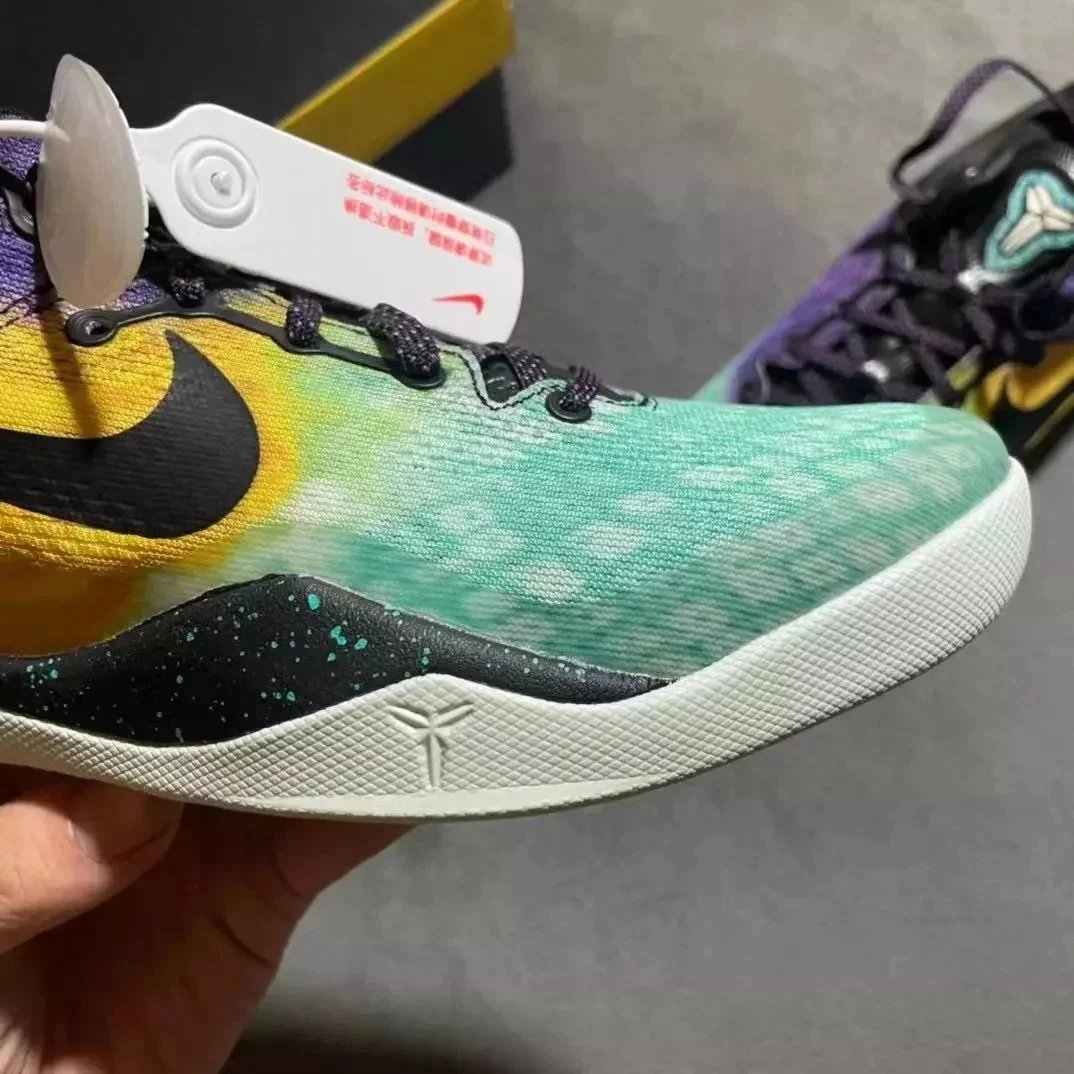 Nike Kobe 8 System Multicolor Gradient Basketball Shoes
