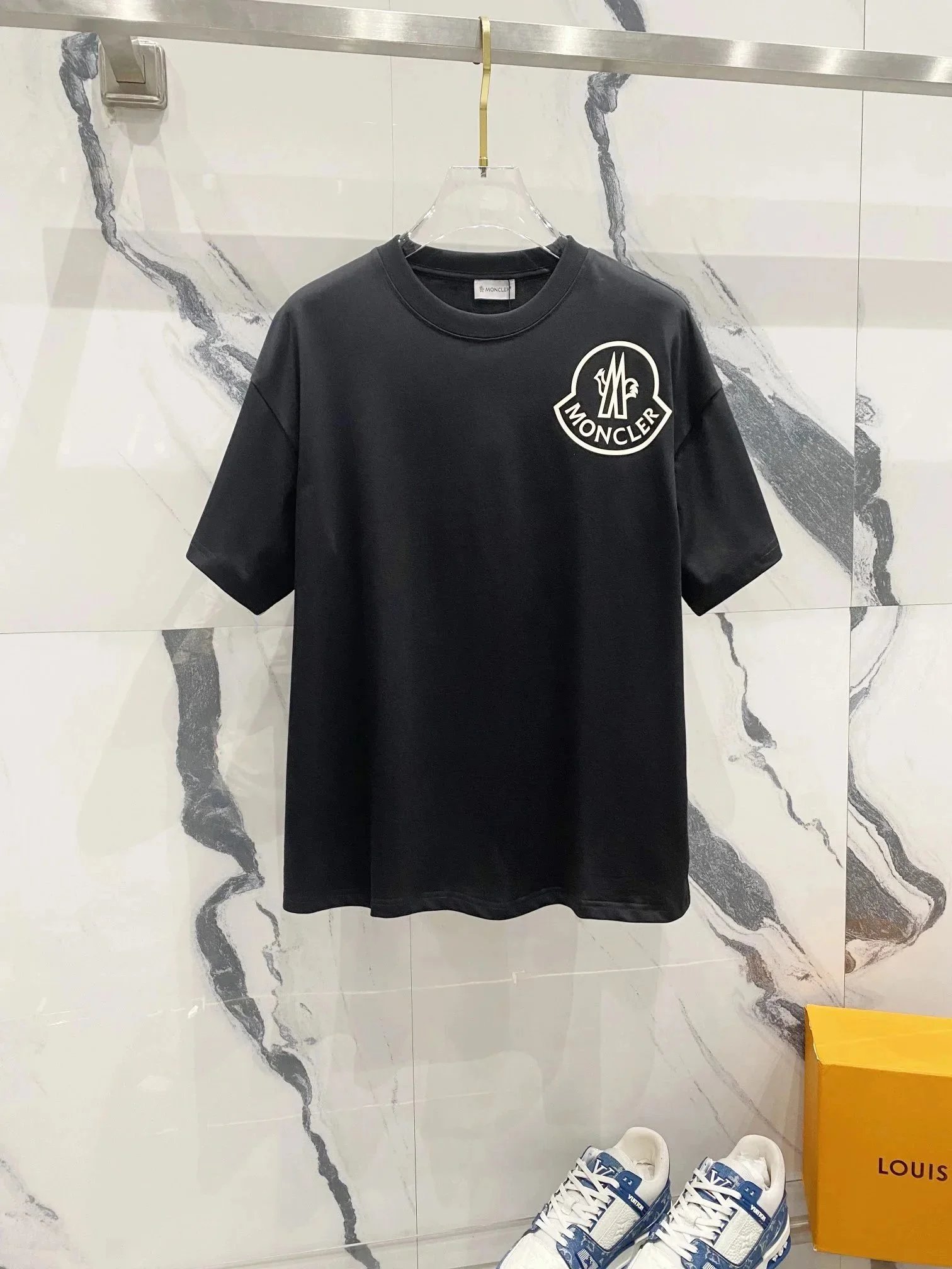 Moncler T-Shirts Logo Graphic image 3