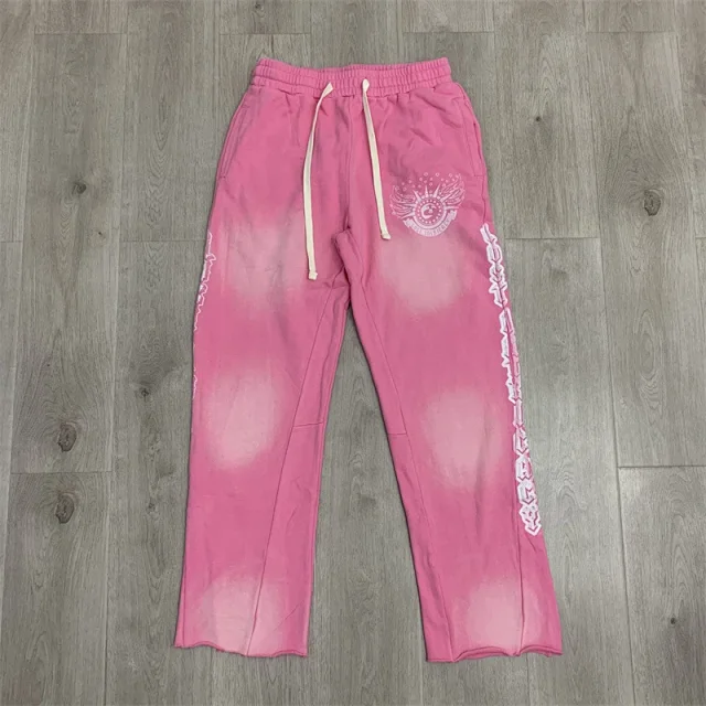 Lost Tracksuits Rhinestone Logo Distressed Zip-Up Hoodie and Jogger Set product detail image 27