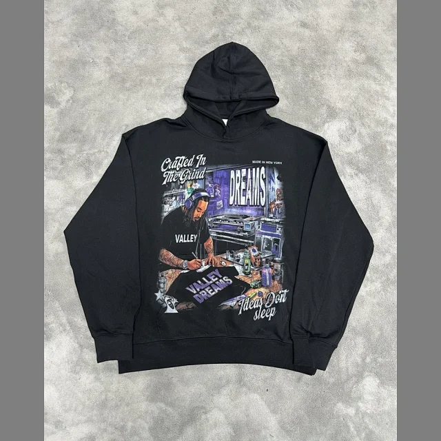 Unbranded Hoodies & Sweatshirts Graphic-print pullover hoodie product detail image 56