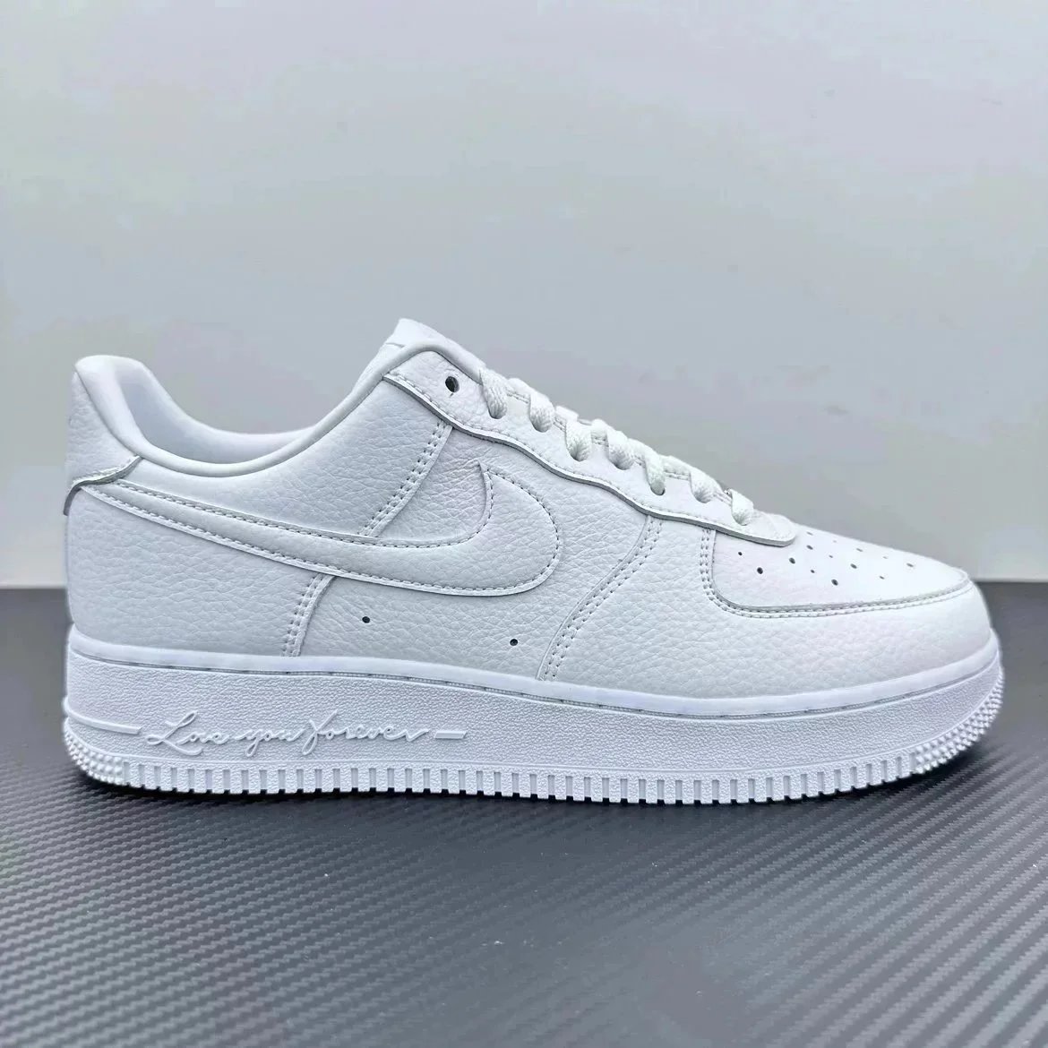 Nike Air Force 1 White Leather Casual Sneakers