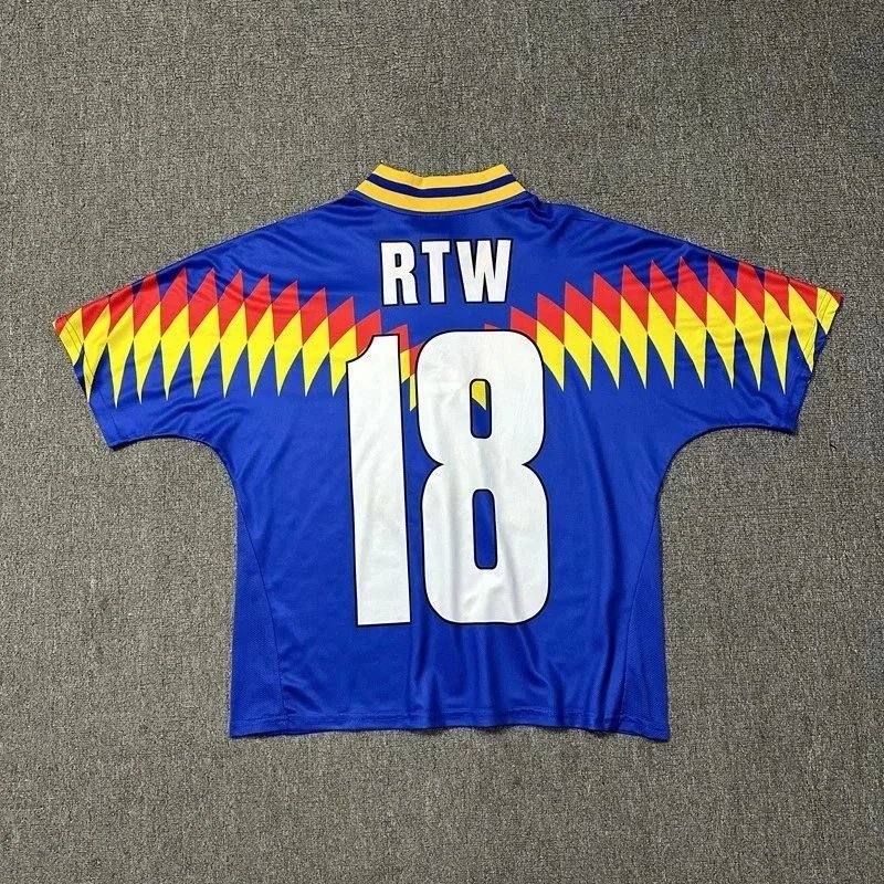 Cruz Azul 1996 Yellow Blue Retro Soccer Jersey