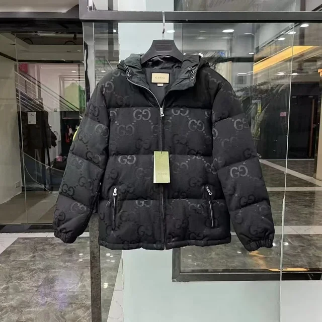 Gucci Vests Hooded Monogram Puffer Vest product detail image 2