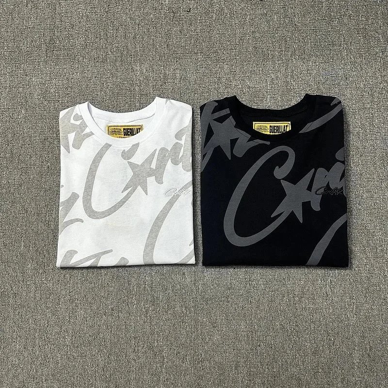 Corteiz T-Shirts Guerillaz all-over graphic print image 3