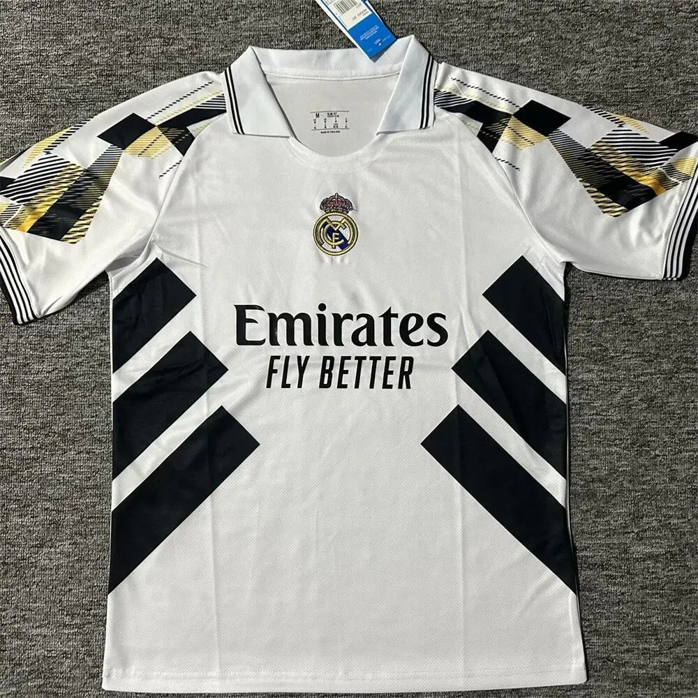 A Bathing Ape Football Jerseys Inter Miami CF camouflage jersey — 2526 Real Madrid Classic Special Edition White
