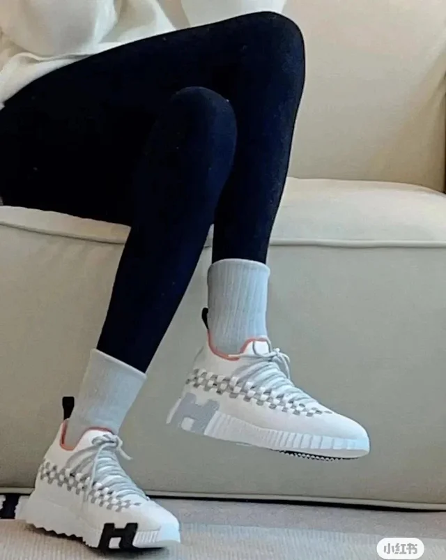 Hermès Sneakers Bouncing knit high-top product detail image 6