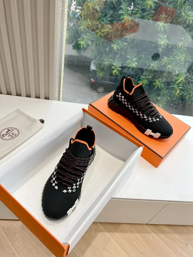 Hermès Sneakers Bouncing knit high-top product detail image 8