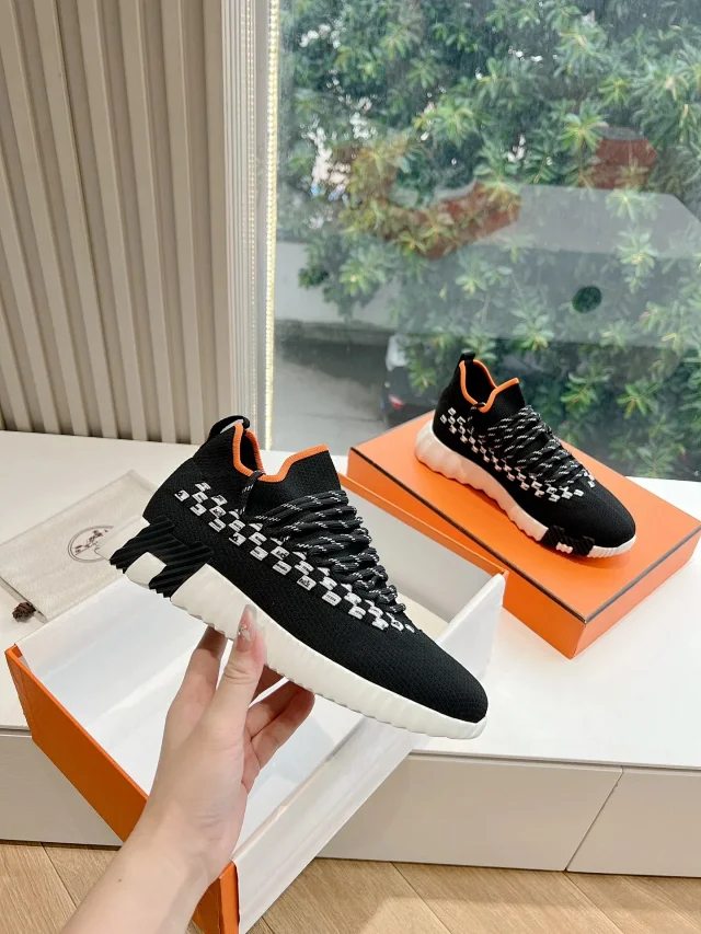 Hermès Sneakers Bouncing knit high-top product detail image 12
