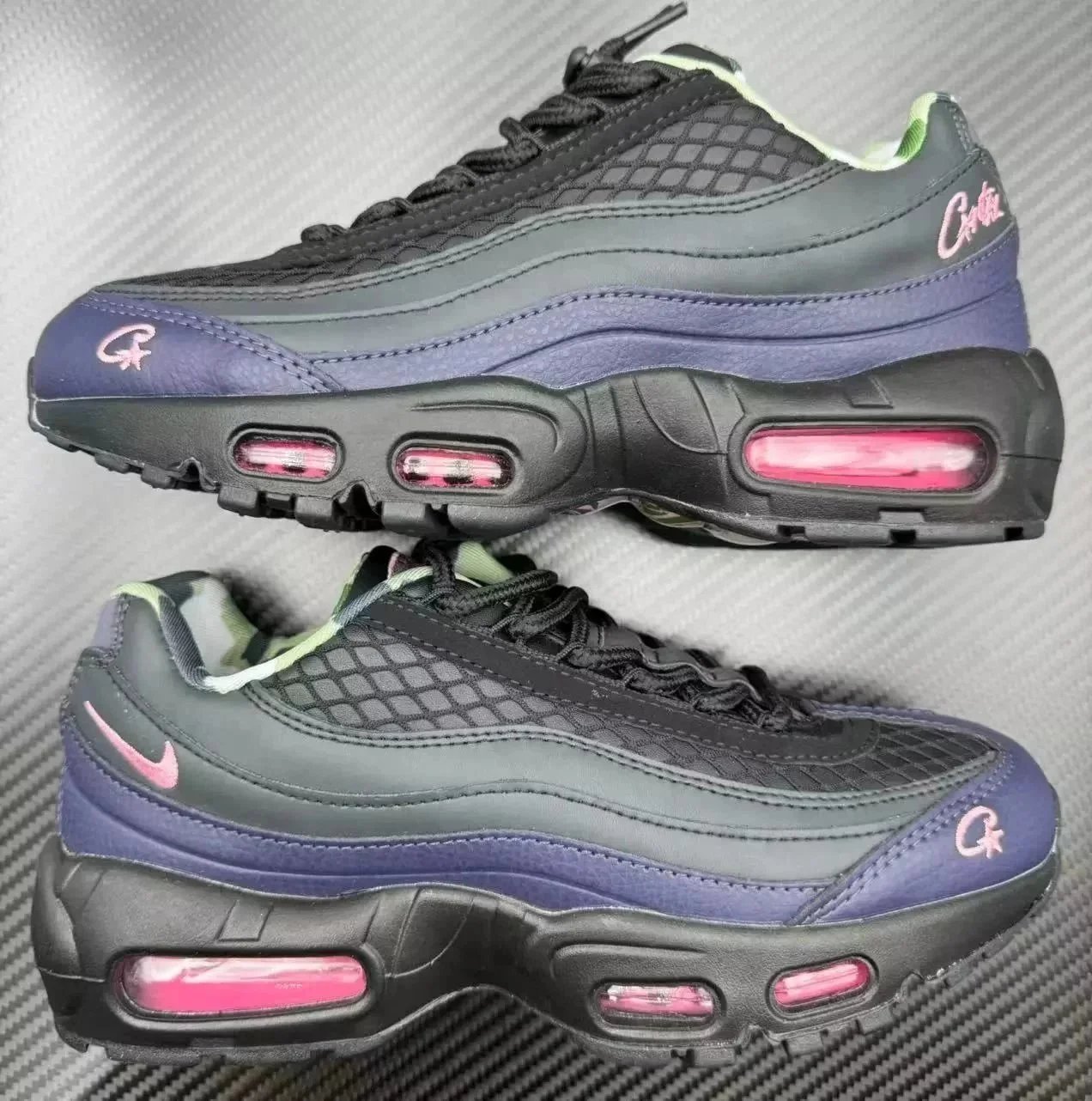 Nike Air Max 95 Purple Black Pink Casual Sneakers