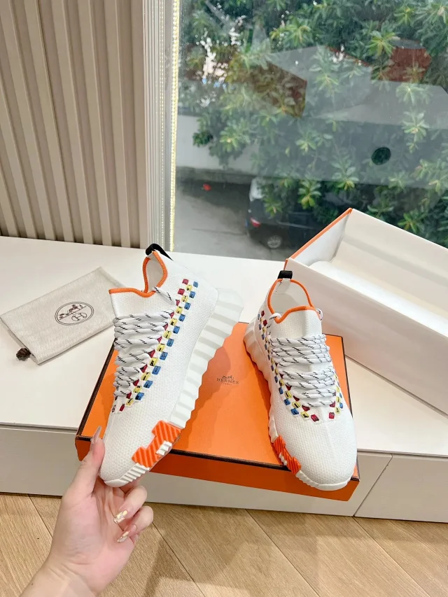 Hermès Sneakers Bouncing knit high-top product detail image 34
