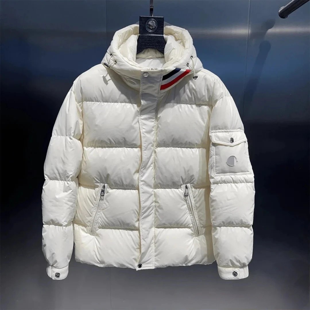 Unbranded Down Jackets Hooded Quilted Puffer Jacket with Sleeve Pocket image 3