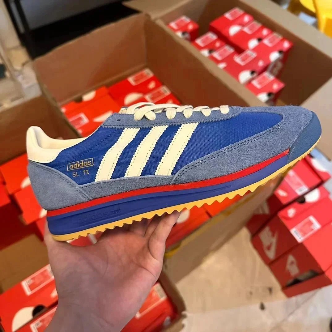 Adidas Sneakers SL 72 — Blue and white