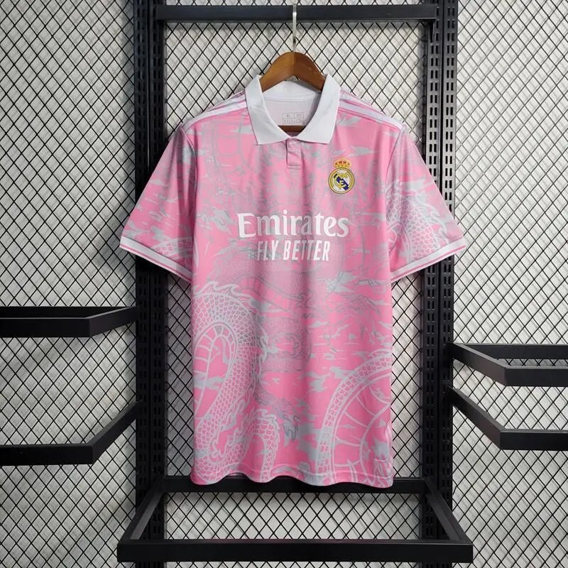 Unbranded Football Jerseys Club team designs — 2324 Real Madrid fan, dragon, white-collar worker