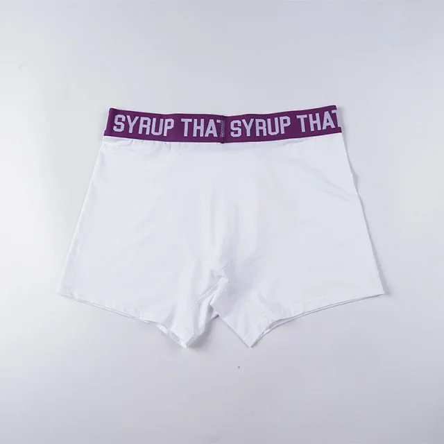 That's a Awful Lot of Cough Syrup Underwear Men's boxer briefs with logo waistband product detail image 11