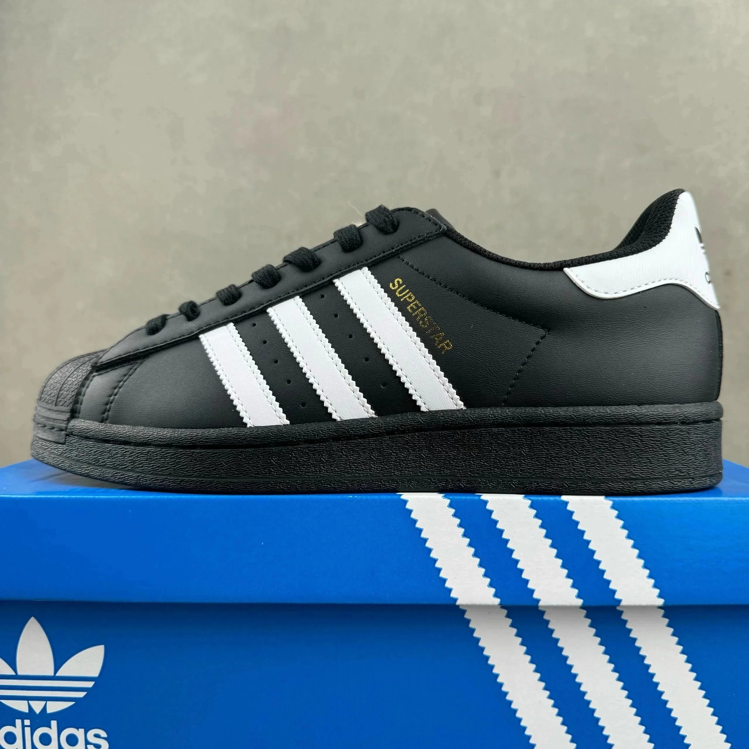 Adidas Superstar White Black Classic Sneakers
