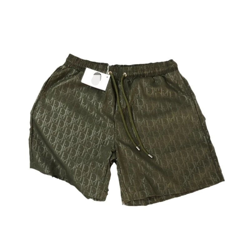 Dior Oblique Gray Monogram Print Shorts