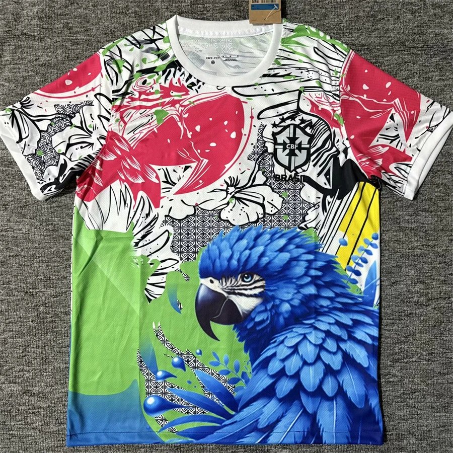 CBF Football Jerseys Brazil graphic jersey image 3