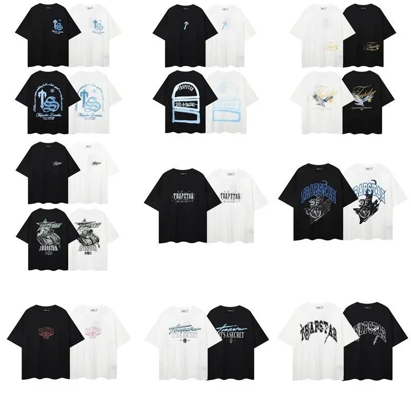 Trapstar Graphic Print Black White Streetwear T-Shirt