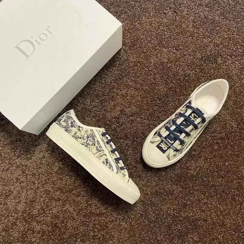 Dior Sneakers Walk'n'Dior low-top platform — Joui Print Blue