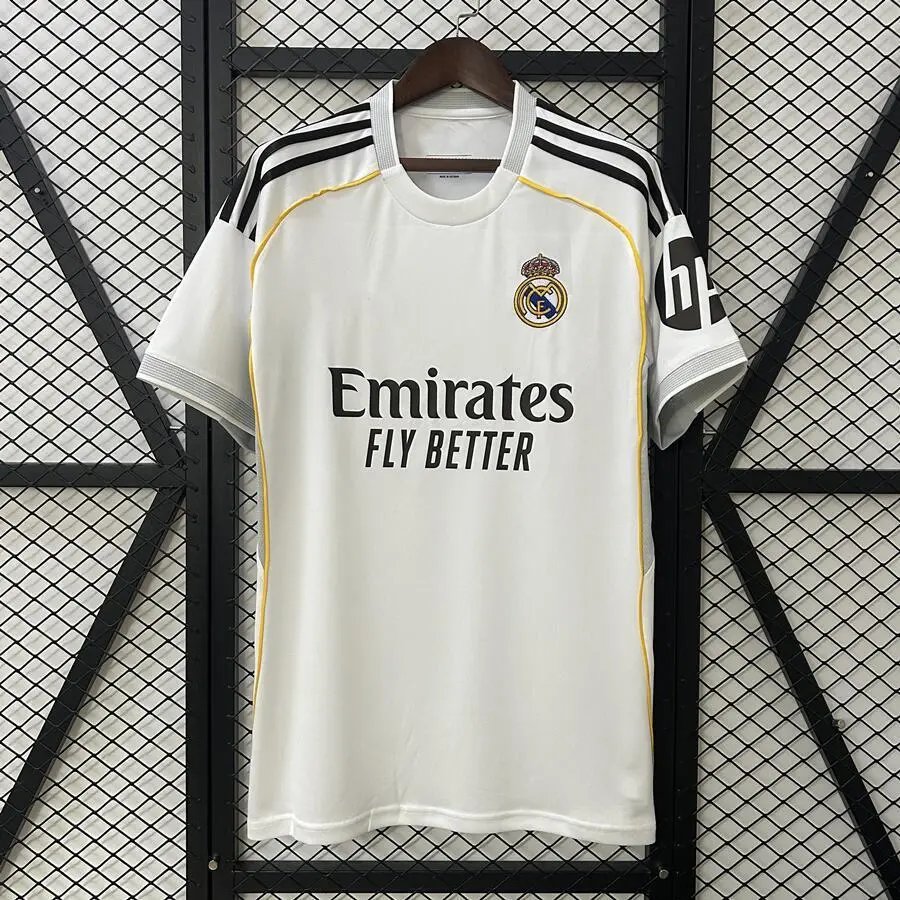 EA7 Football Jerseys 2025/26 Club Jersey — 2526 Real Madrid home stadium