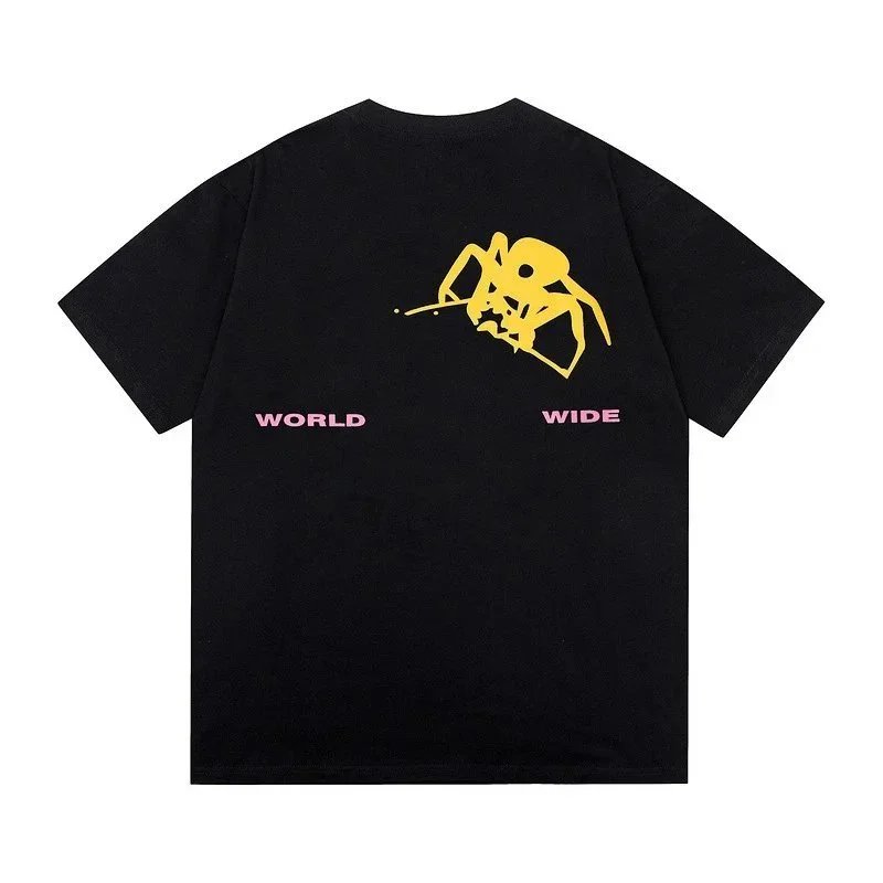 Graphic Tee Navy Brown Black Streetwear T-Shirt