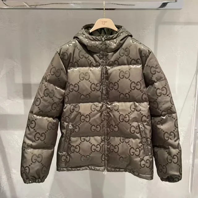 Gucci Vests Hooded Monogram Puffer Vest product detail image 6