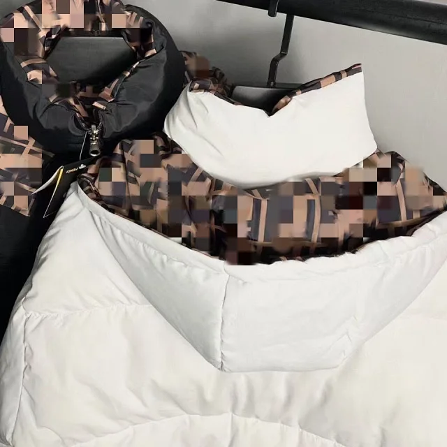 Unbranded Down Jackets Puffer Jacket with Patterned Trim product detail image 6