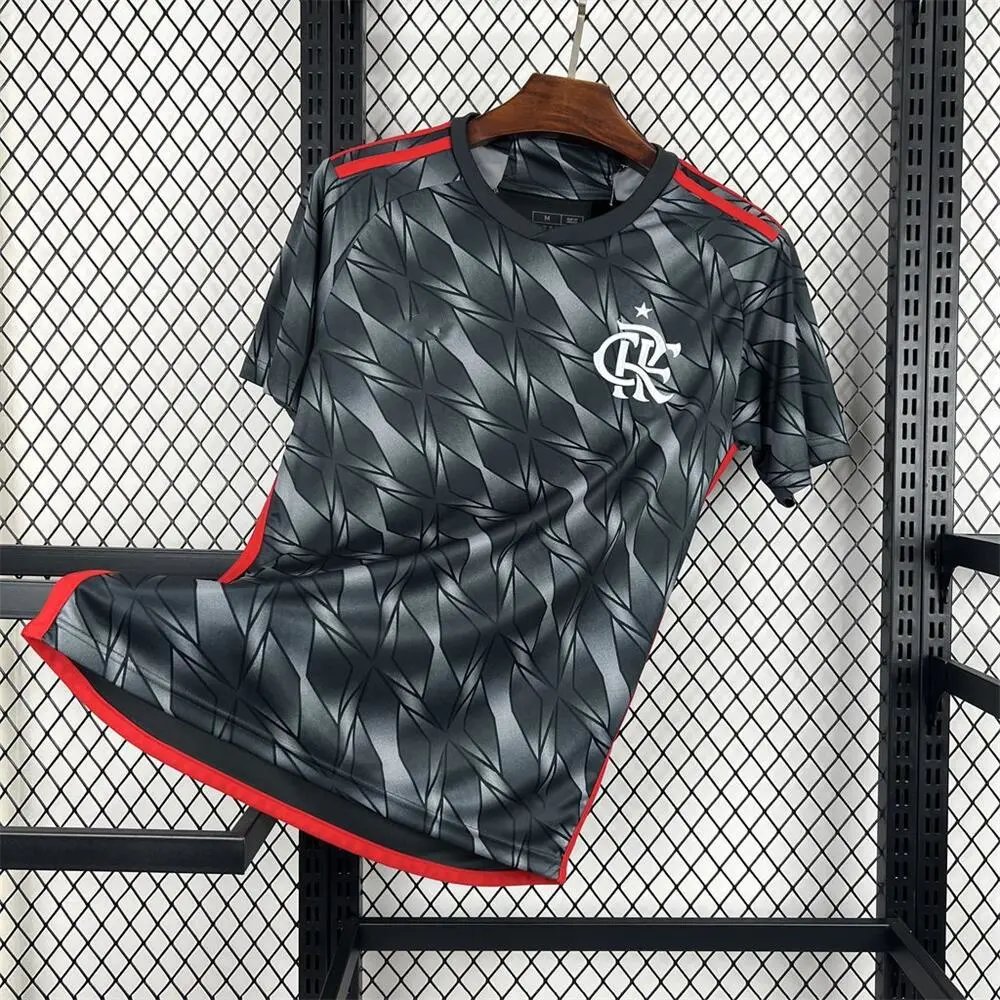 Flamengo Football Jerseys Short-Sleeve Club Crest Jersey — Flamenco 2 guests in 2425