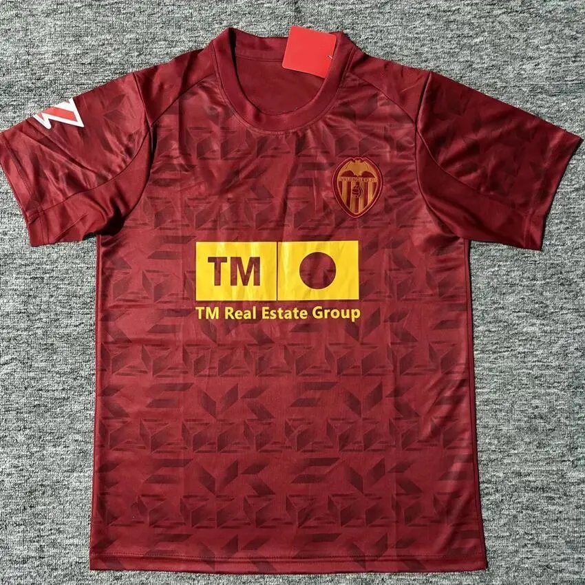 Spain Football Jerseys Short-Sleeve Jersey — 2526 Valencia away game