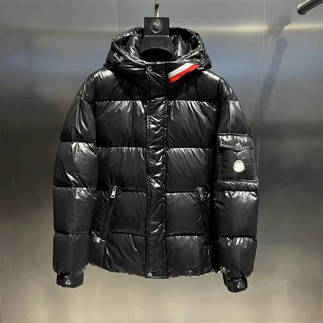 Unbranded Down Jackets Hooded Quilted Puffer Jacket with Sleeve Pocket product detail image 3