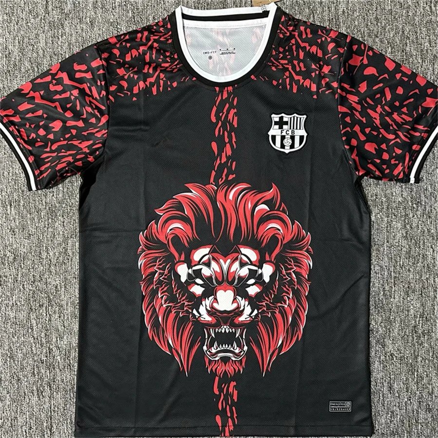 FC Barcelona Football Jerseys Short-sleeve jersey with crest — 2425 Barcelona Red Lion Head Edition