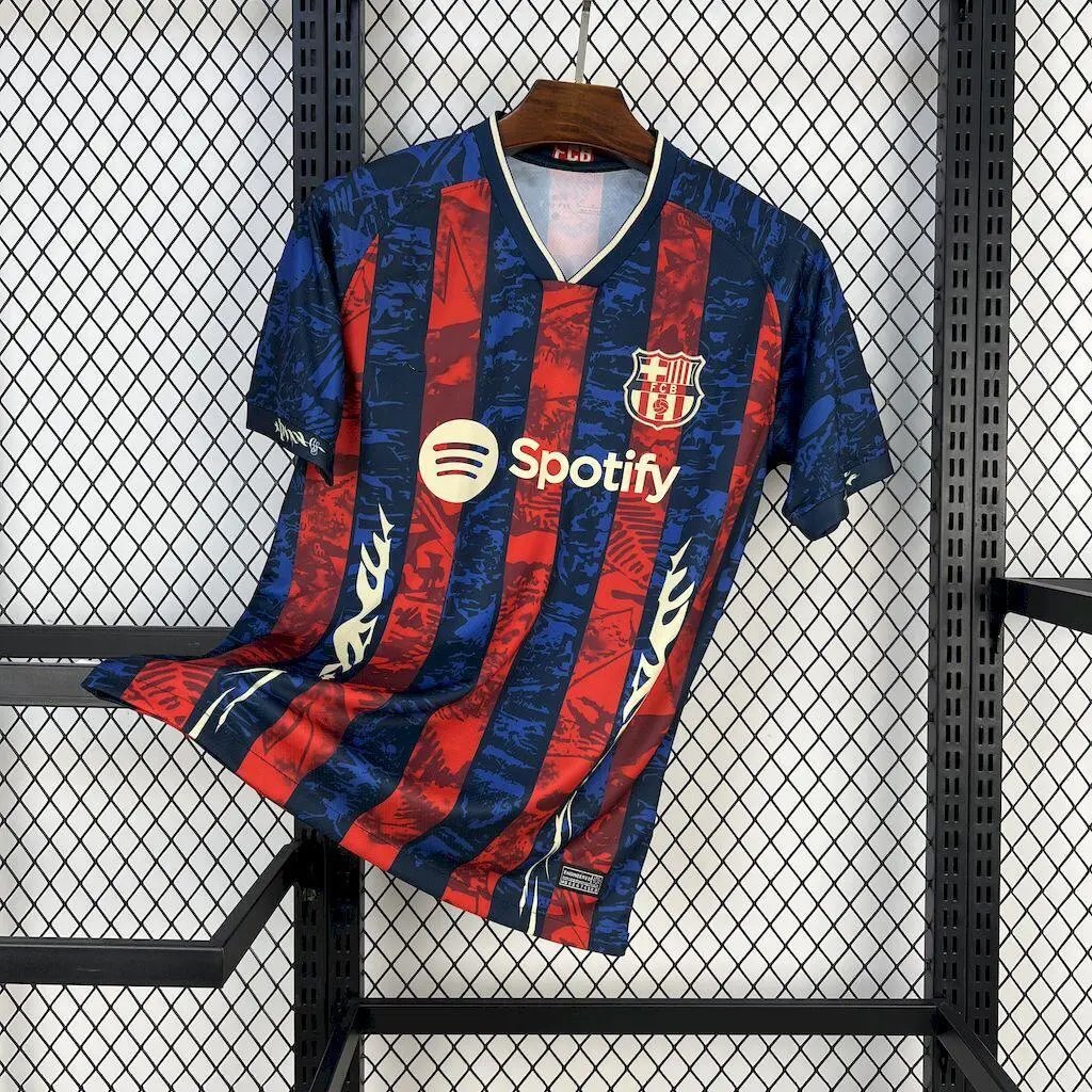 FC Barcelona Football Jerseys Short-sleeve jersey with crest — 24/25 Barcelona Home Special Edition