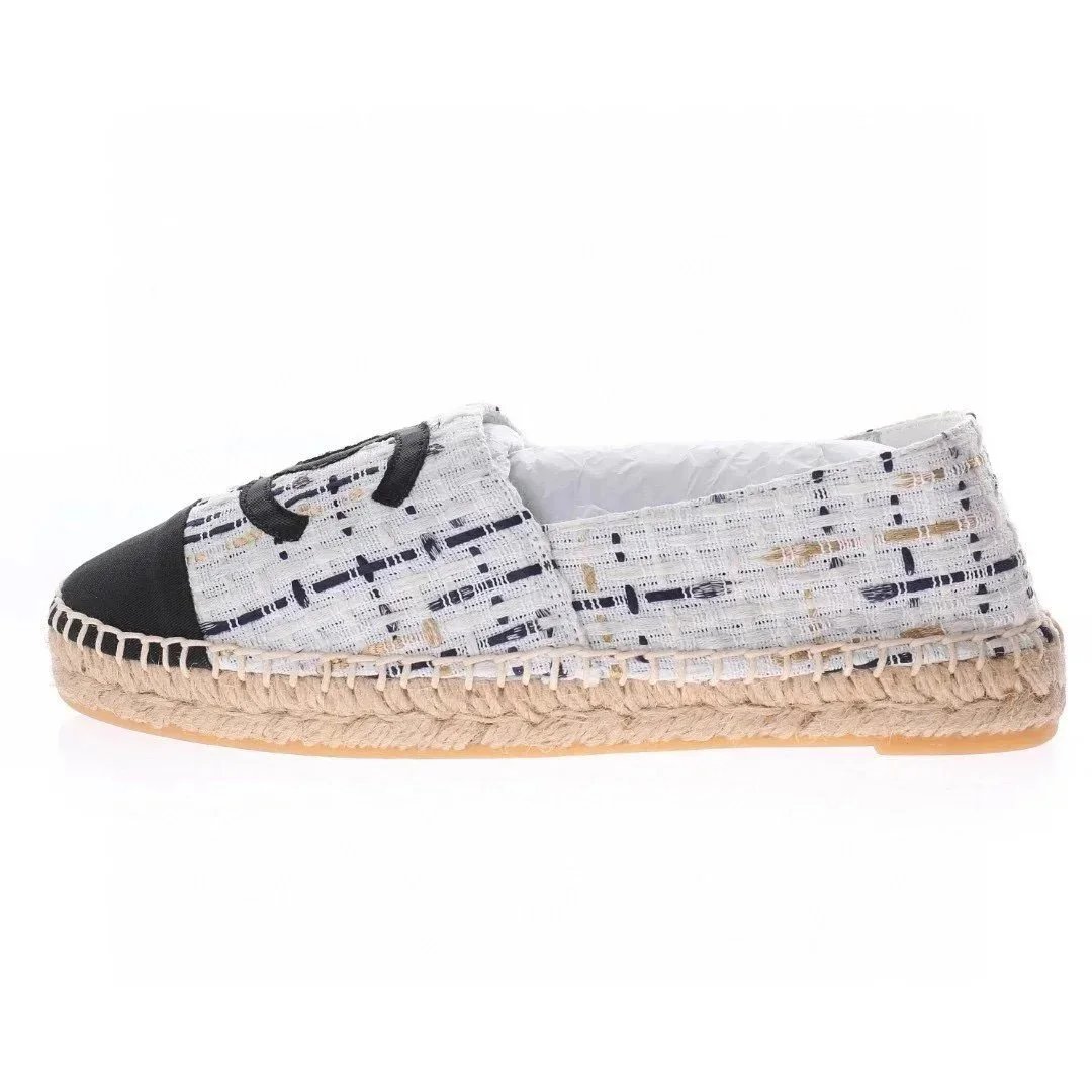 Chanel Casual Shoes Quilted Cap-Toe Espadrilles — 12