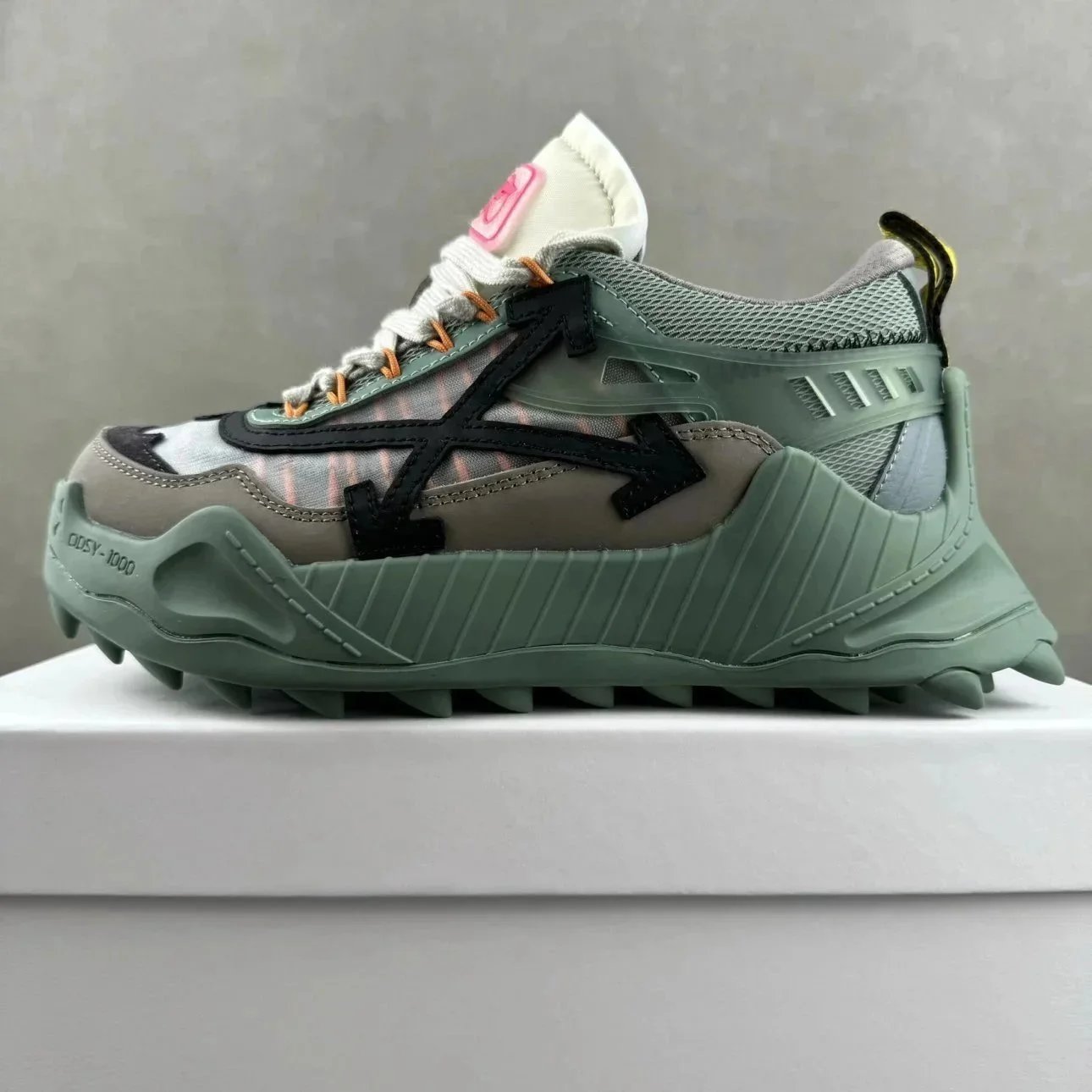 Off-White Diag Arrow Multi-Color Chunky Sneakers