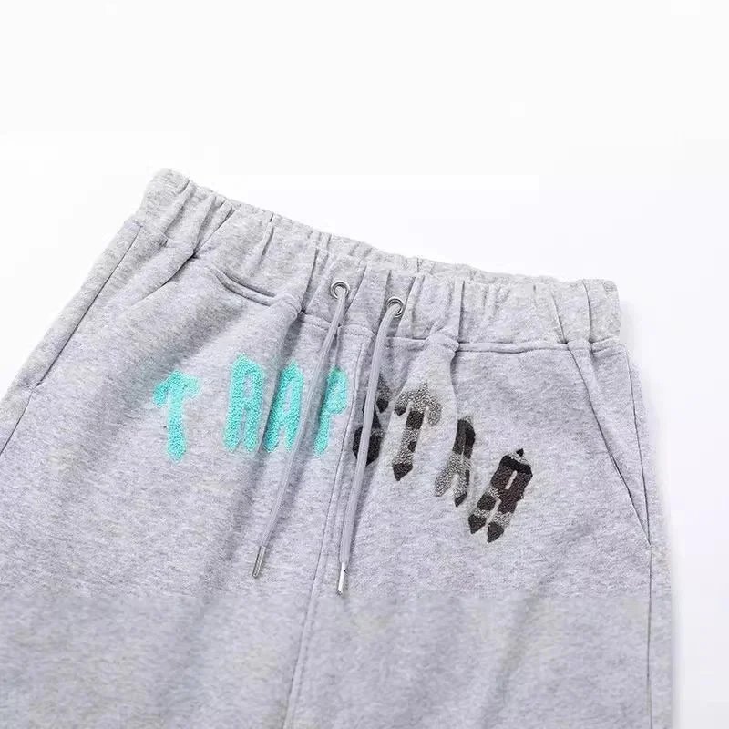 Trapstar White Tee And Grey Shorts Set