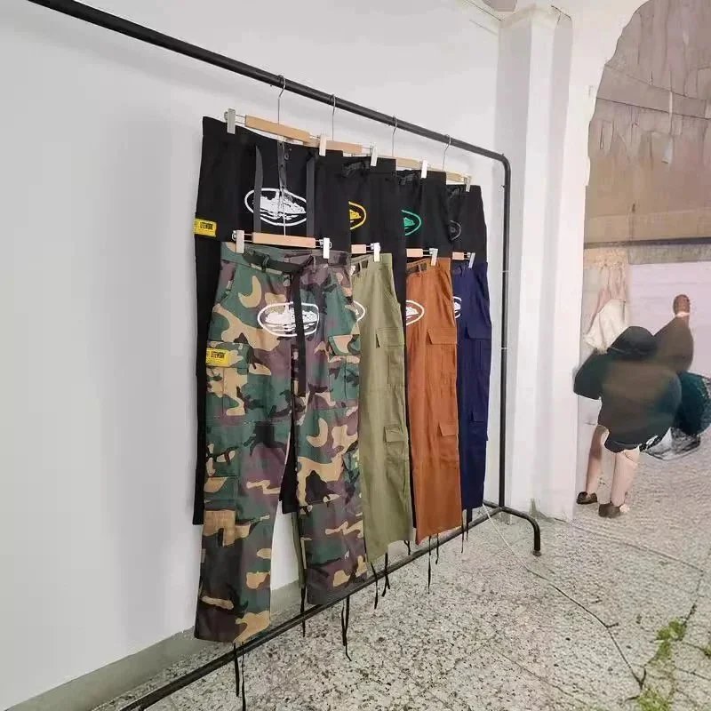 Cargo Pants Camouflage Olive Brown Navy Tactical Workwear