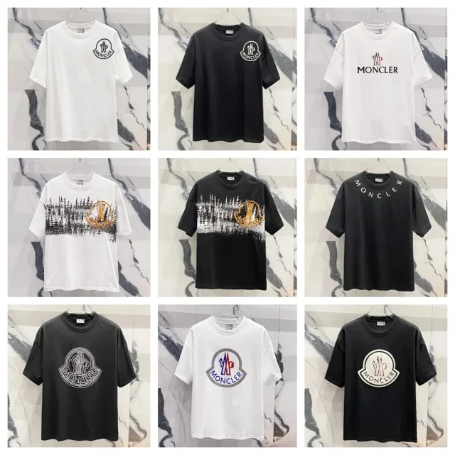 Moncler T-Shirts Logo Graphic product detail image 2